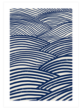 Blue Waves - Art Print